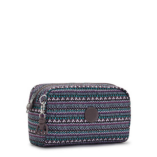 Kipling Gleam Printed Pouch Tassen Grijs | BE 2139JP